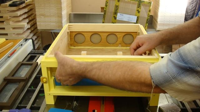 Пчеловодство. Высокое немецкое дно улья часть 1