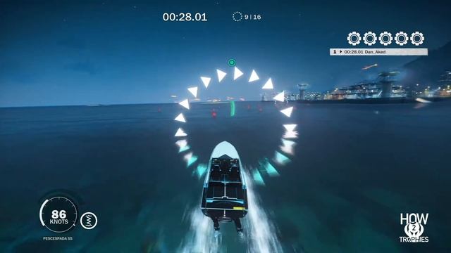 Just Cause 3 - Regata Tridente [5 Gears] - All The Gears Trophy / Achievement