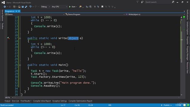 2. Task Programming. Creating and Starting Tasks