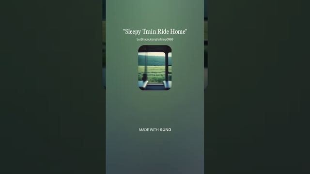 Lo-fi. Sleepy Train Ride Home