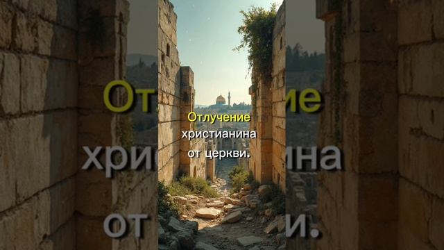 «Анафема» — что это такое и для кого применяется?