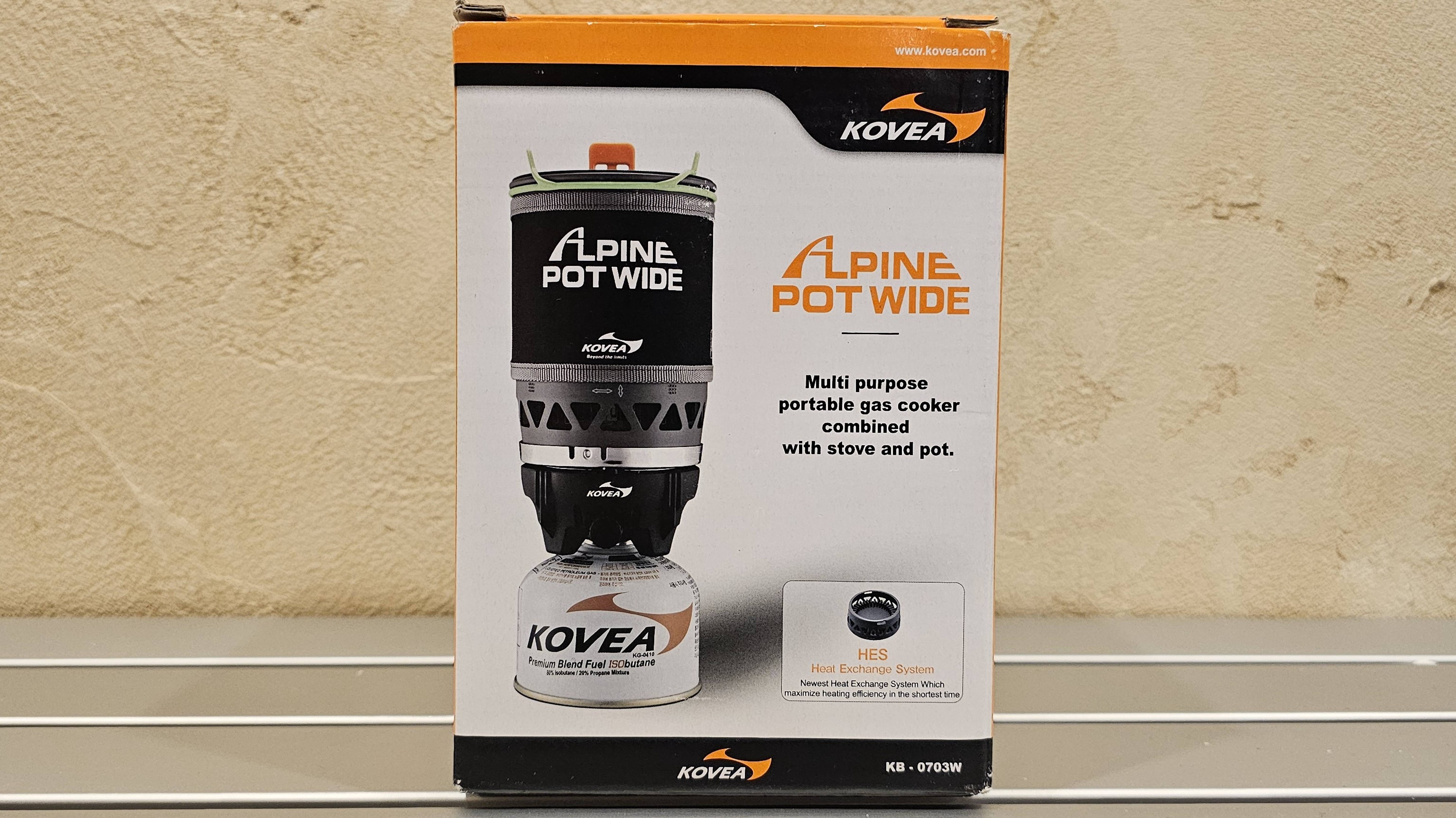 Обзор системы для приготовления пищи KOVEA Alpine POT WIDE KB-0703W