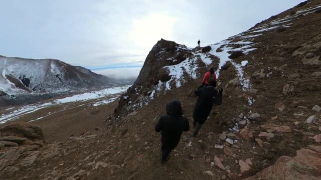 Старая Алматинская дорога со стороны Иссык-куля - подъем на три тысячи
