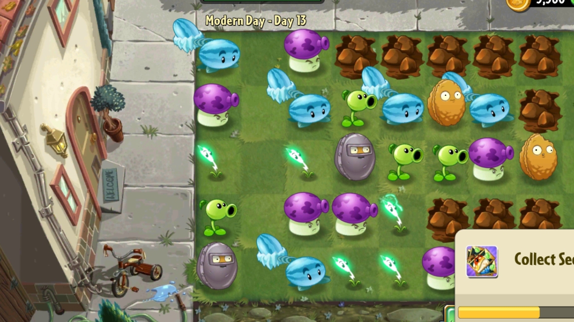 День 13 Современный День (Modern Day) —  Plants vs. Zombies 2