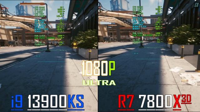 RYZEN 7 7800X3D (Simulated) vs INTEL i9 13900KS // PC GAMES BENCHMARK TEST ||