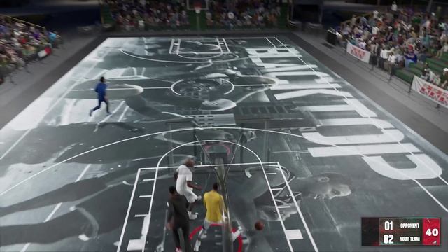 NBA 2K Game: Two vs Two Full court part 1