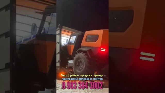вездеход выезжает из кузова Газели