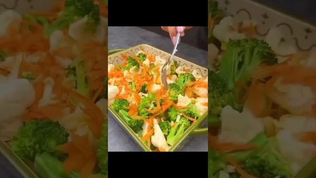 Овощная запеканка 🥗 @vkusno_prosto_nona #shorts #рецепты #рецепт #вкусно #еда #овощи #пп #ппрецепты
