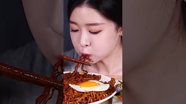 Korean noodle || ASMR || MUKBANG