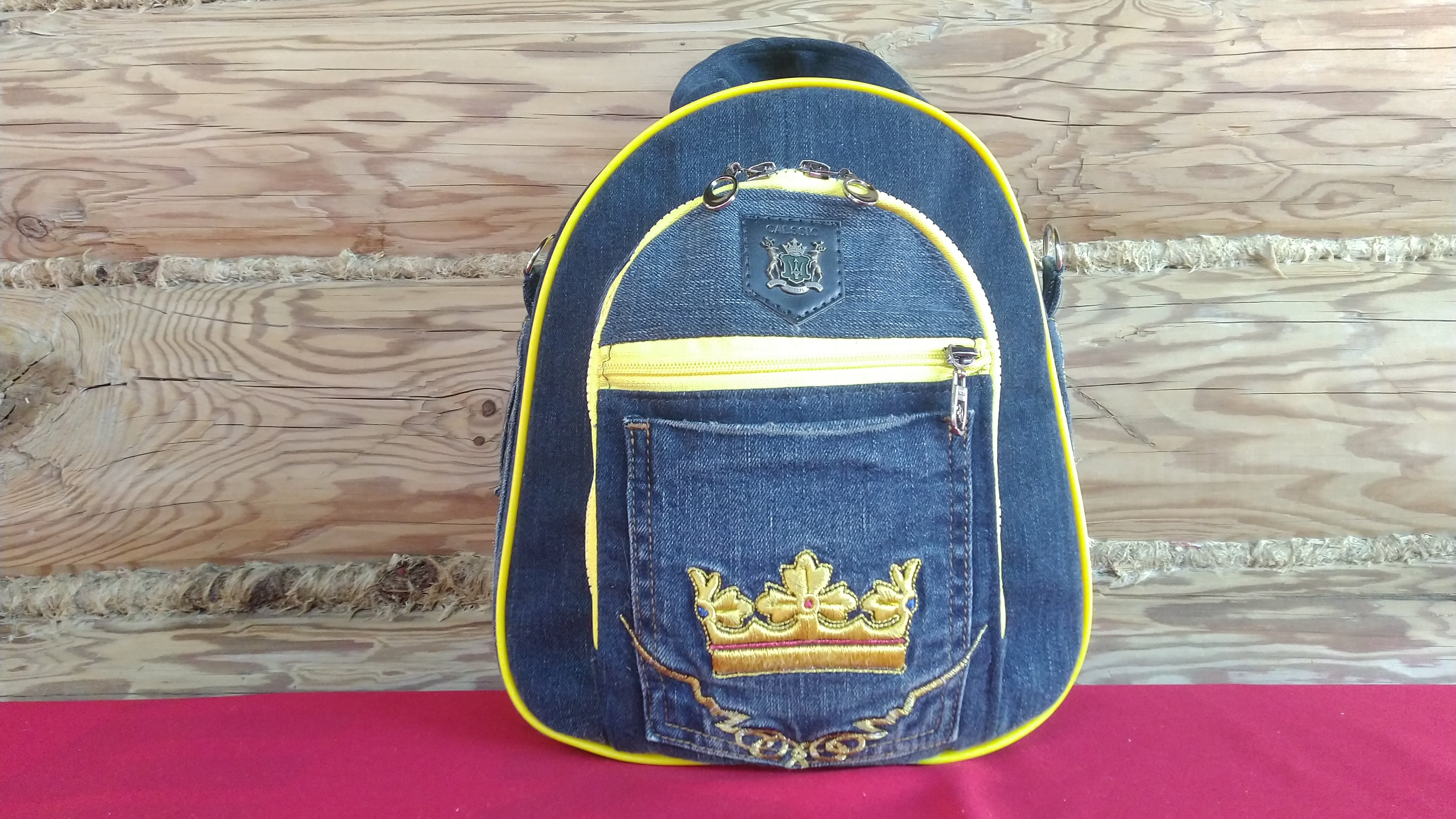 Как сделать сумку из джинсов своими руками DIY handmade denim bag Jeans Fantasy Мастер Юрий