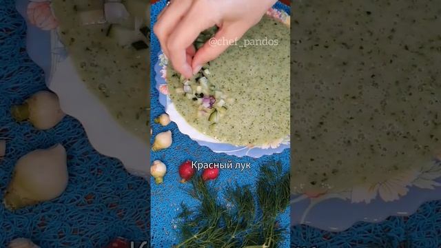 Холодный огуречный суп 🥒