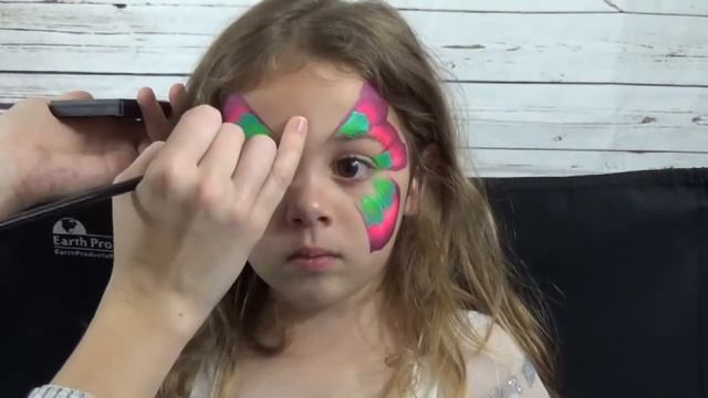 Butterfly Sorbet Face Paint