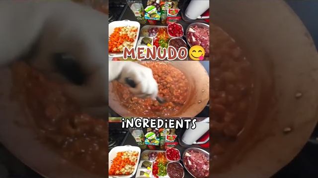 SPECIAL YUM MENUDO #shorts #yummy #food #foodie #fyp #foodie #cooking #video  #trendingshorts #vira
