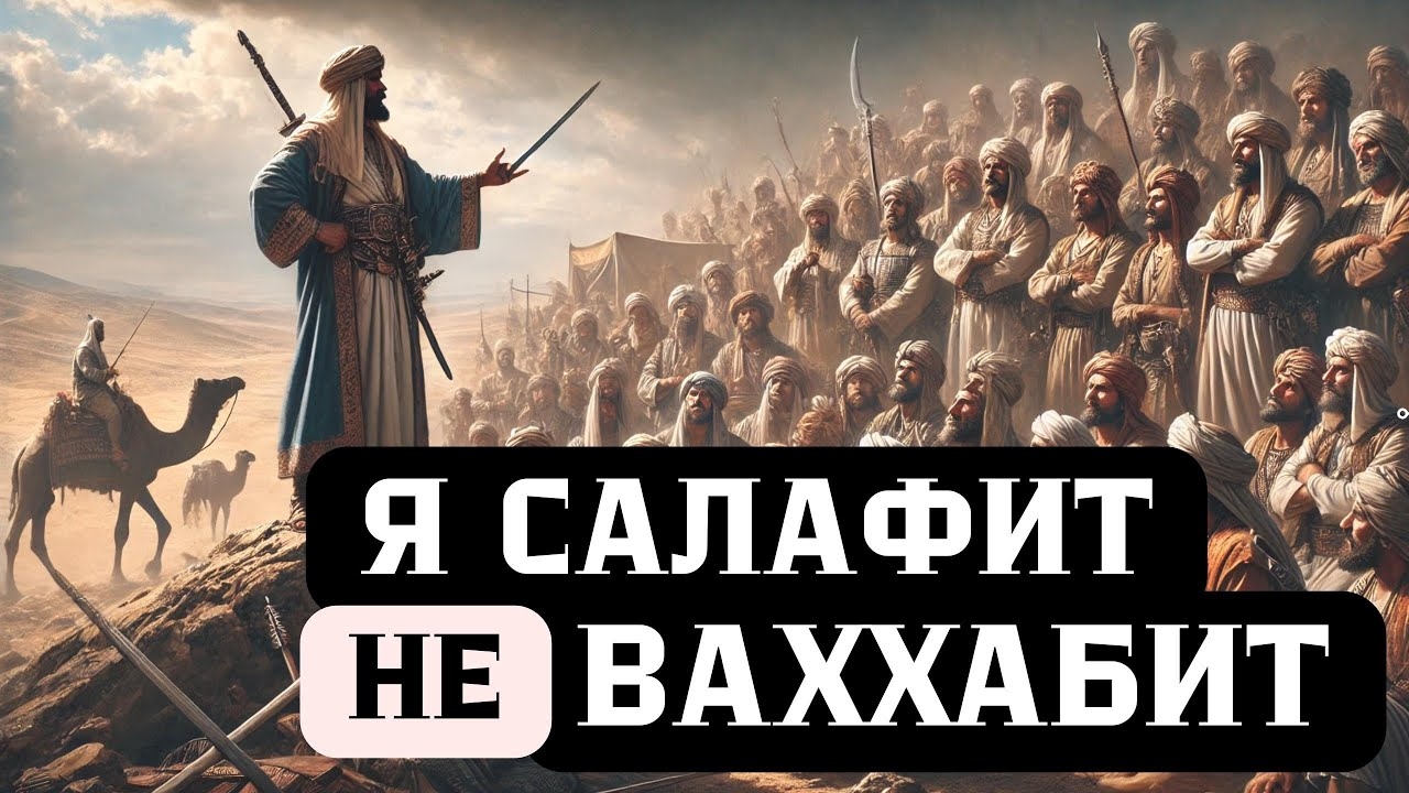 Я салафит не ваххабит.