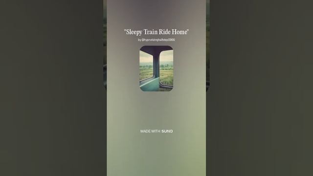 Lo-fi. Sleepy Train Ride Home