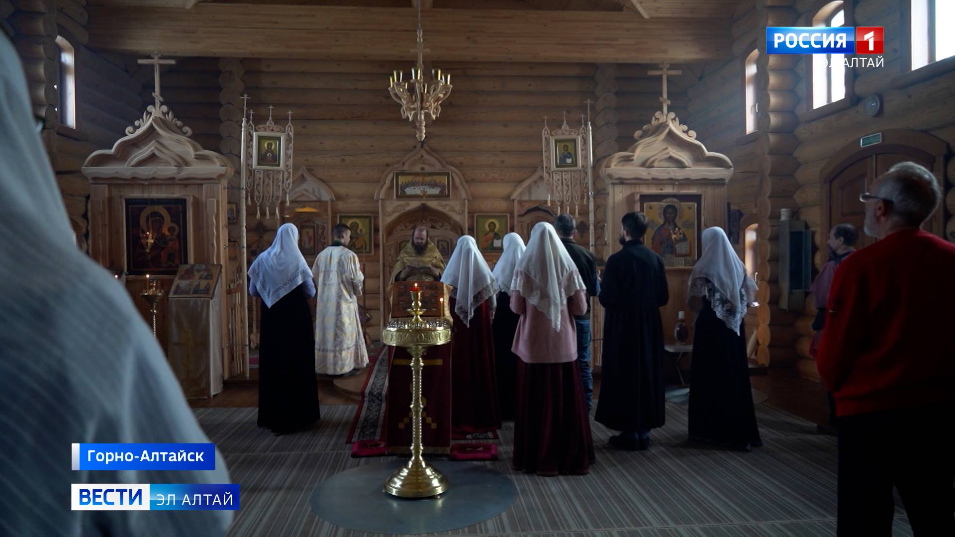 Рождественское праздничное богослужение прошло в старообрядческой церкви иконы Богородицы Одигитрии