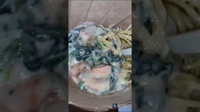 SEAFOODS CREAMY PASTA#delicious#creamy#seafoods#pasta#Shorts