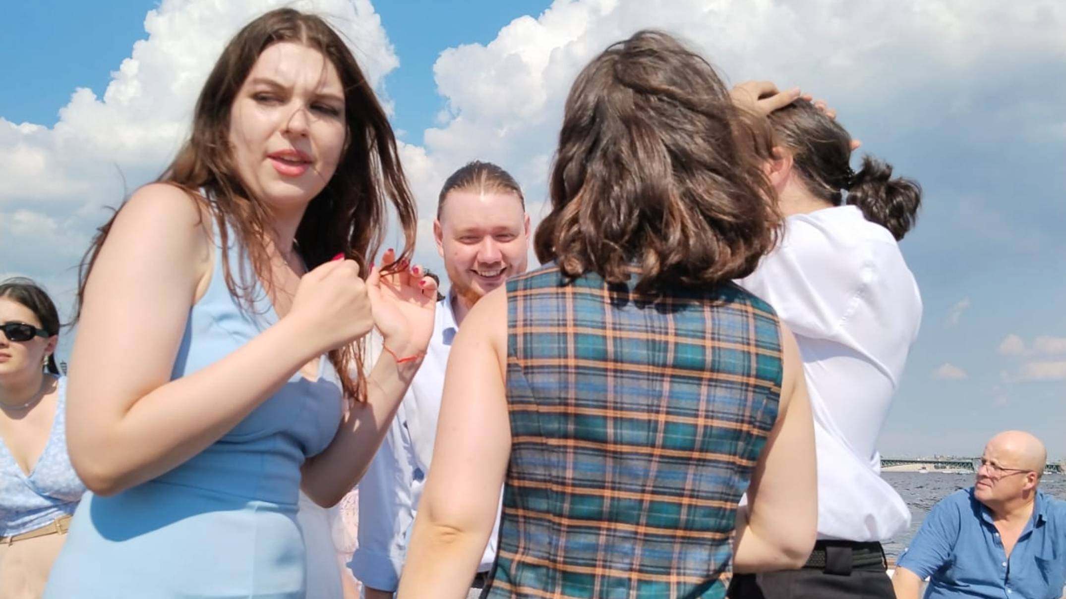 На свадьбе дочери. Санкт-Петербург