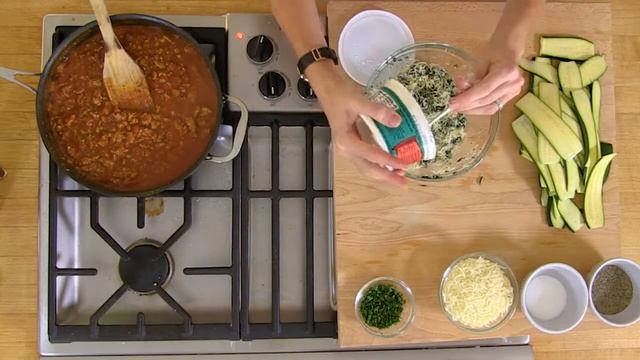 Low Carb Turkey and Zucchini Lasagna