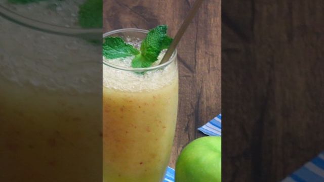 Benefícios do suco de maçã verde com hortelã