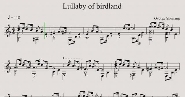 George Shearing - Lullaby of birdland