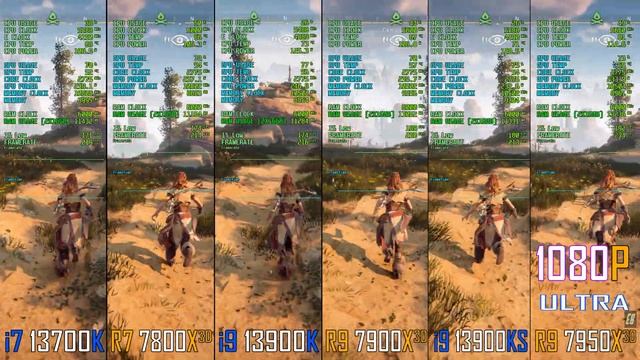 i7 13700K vs R7 7800X3D vs i9 13900K vs R9 7900X3D vs i9 13900KS vs R9 7950X3D || INTEL vs RYZEN ||