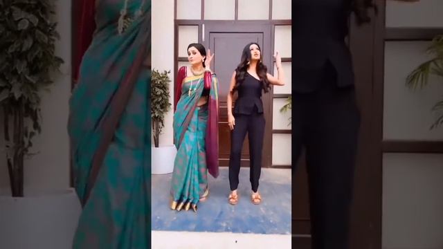 Let's Nacho💃💃#bhagyalakshmi #maeramishra #dance #dancevideo #smitabansal #shorts #shortvideo