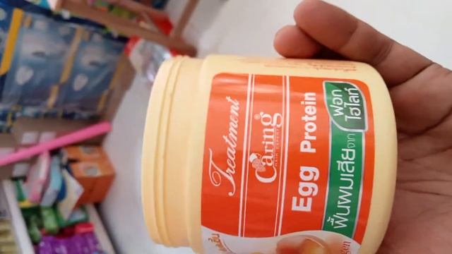 CARING EGG PROTEIN HAIR TREATMENT 500gm