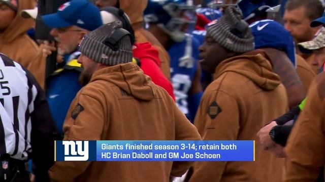 Rapoport: Giants to retain HC Brian Daboll, GM Joe Schoen | 'GMFB'
