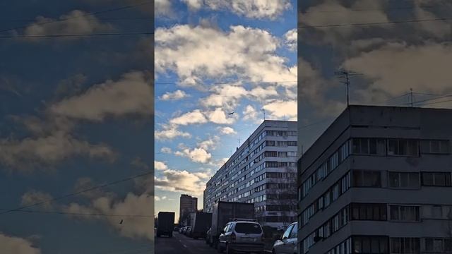 Из Пулково вылетает самолет