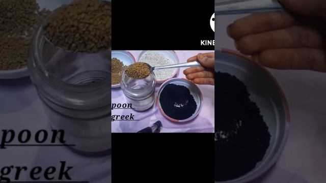 #trending shorts and viralhair growth grow long and stop hair fall fenugreek and rice toner for hai