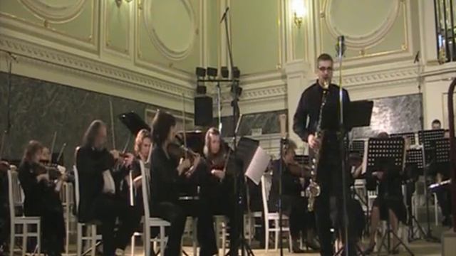 Sofia Levkovskaya - _Thriller_ for bass clarinet & orchestra.