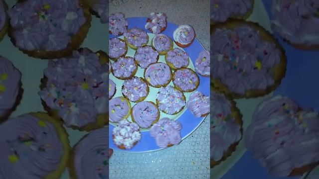 Корзинки с кремом