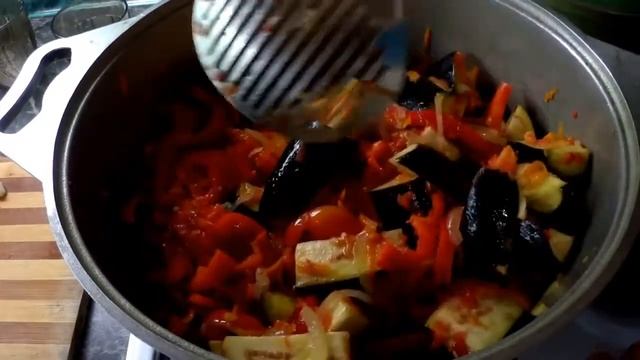 ЛЕЧО ИЗ БАКЛАЖАН / Lecho Eggplant заготовки на зиму