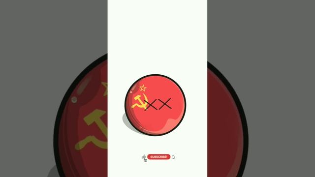 Распад СССР (Моя анимация) #кантриболз #shorts #страны