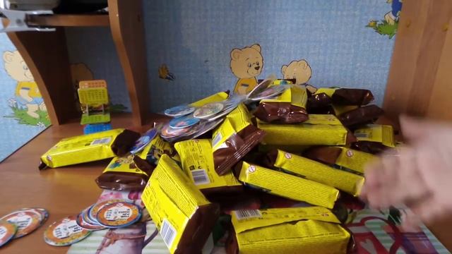Распоковка коробки пирожных чипикао итоги.