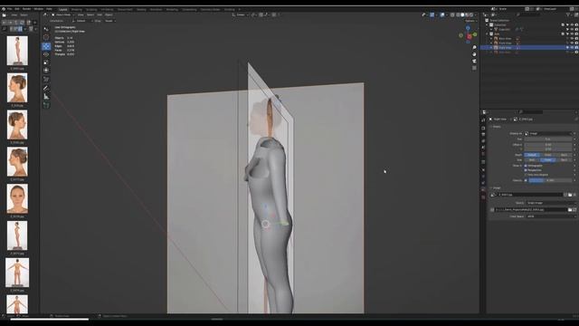 Base Mesh Blender modeling