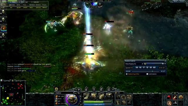 HoN - Zephyr Solo ANNIHILATION!!!