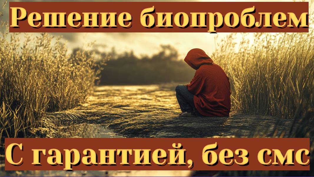 Как выйти из биопроблем