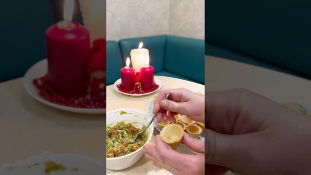 Закуска с авокадо 🥑 тунцом и красной рыбой 🍣