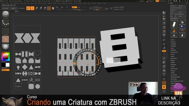 ZBrush 2019 - SpotLight e Snapshot3D