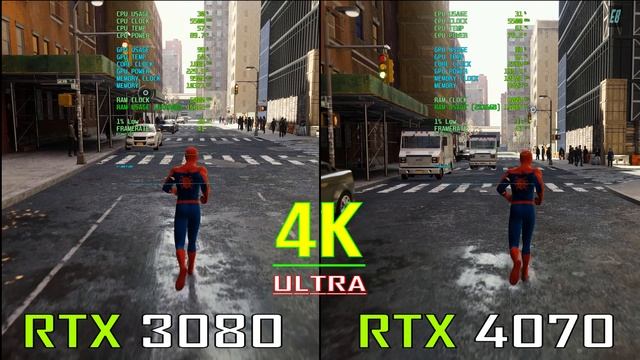 RTX 4070 vs RTX 3080 // PC GAMES BENCHMARK TEST ||