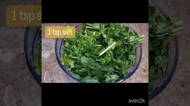 Healthy and yummy Mint sauce