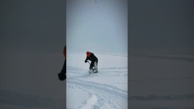 Первые эмоции от мотосноуборда SNIKE.