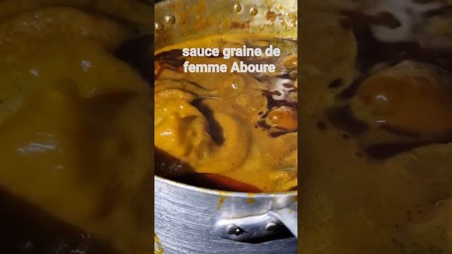 préparation de la sauce graine en Côte d'Ivoire
