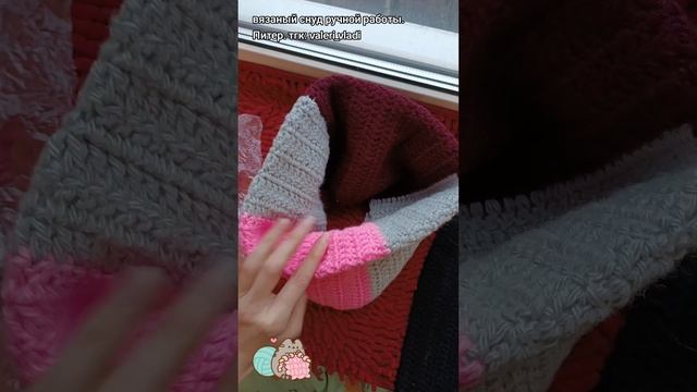 вязаный снуд ручной работы 🧶 #питер