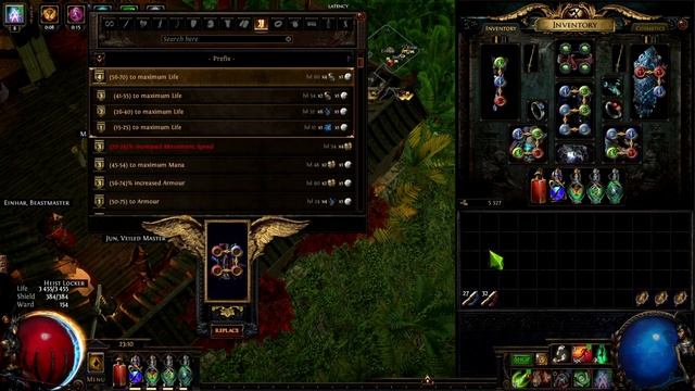 POE 3.25 +2 Spectre double elevated boots craft