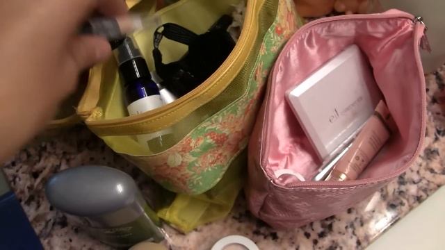 My Travel Makeup/Skincare Bag
