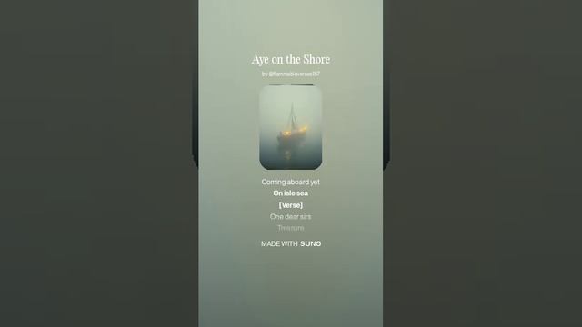 Aye on the Shore