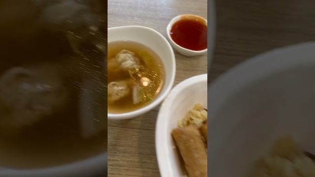 Pork chao fan, pork shanghai and wanton soup #foryou #shorts #shortsvideo